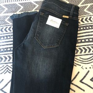 Brand new distressed raw hem KanCan jeans